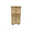 Commode à 6 tiroirs en bambou massif-2102192065