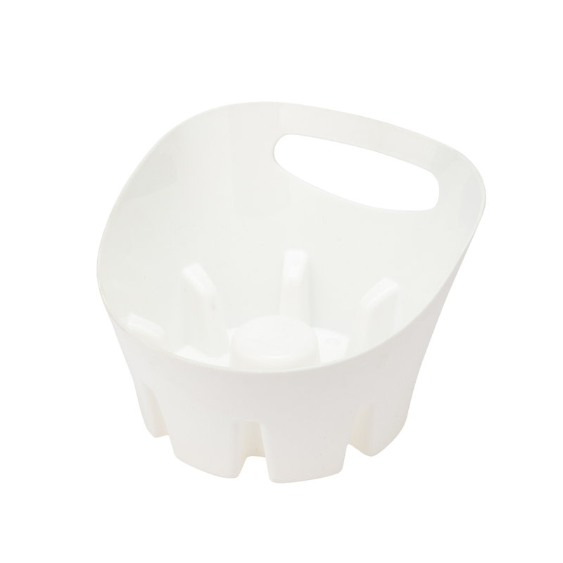 Utility-Sink Plastic Plunger Tray, White