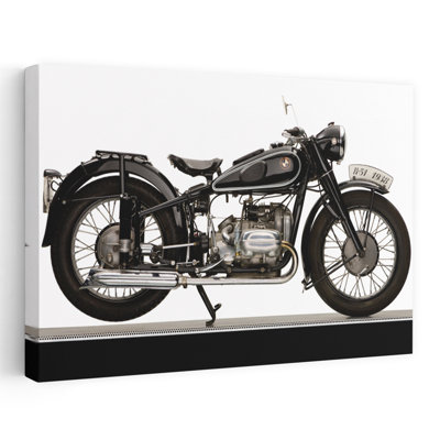 1938, Bmw 494Cc R51, paysage abstrait classique, art mural