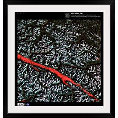 " Rocky Mountains - USGS Earth "