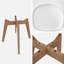 Lewisburg 2 Scandinavian Dining Chairs (Pair)-92324874