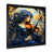 Black Single Picture Framed Canvas