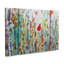 Ensemble de 3 panneaux multicolores Sylvie Demers «Une Ame Dans Le Jardin»-146989405