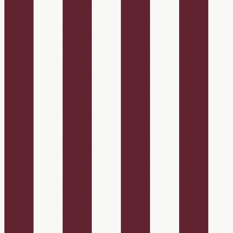 Smart 3 Stripes Awning Stripe Wallpaper Roll, Red