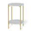 Table de bout avec rangement Cassity