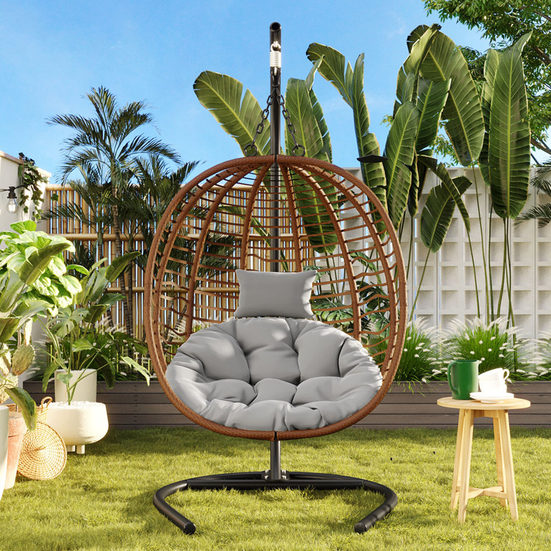 Méridienne de patio peu encombrante, osier en PEHD, design moderne pour balcon et jardin