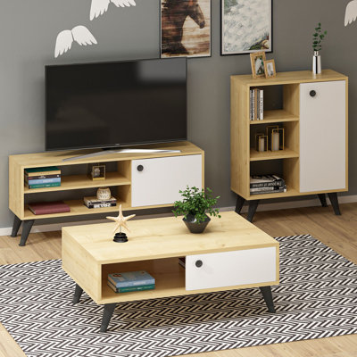 Meuble télé pour téléviseur de jusqu'à