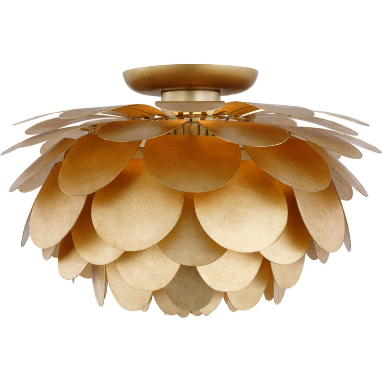 Chapman & Myers Cynara Flush Mount