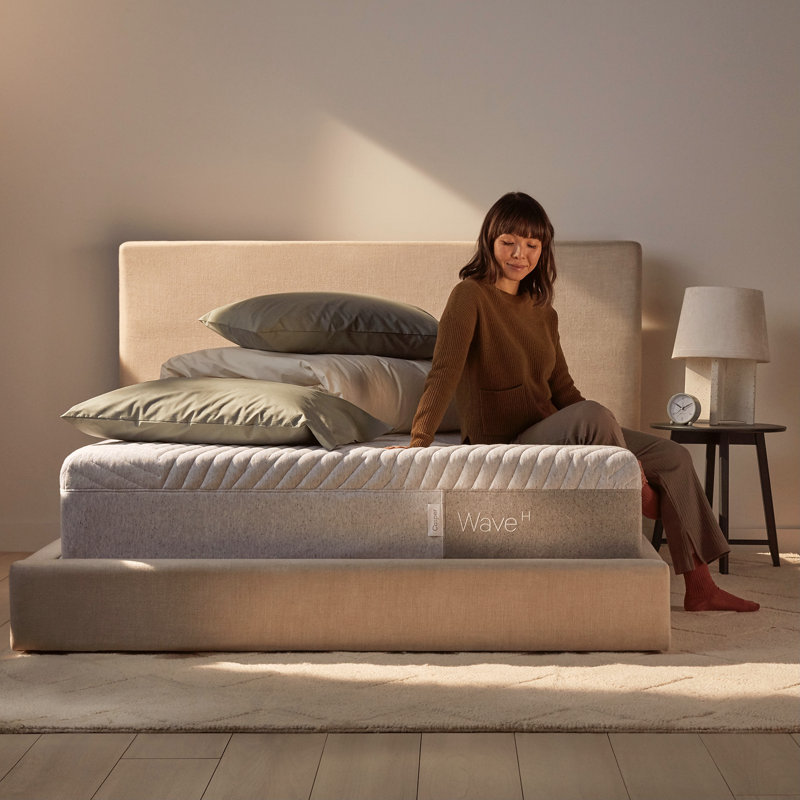 Casper Sleep Wave Hybrid 13" Medium Firm Memory Foam Mattress, Twin XL