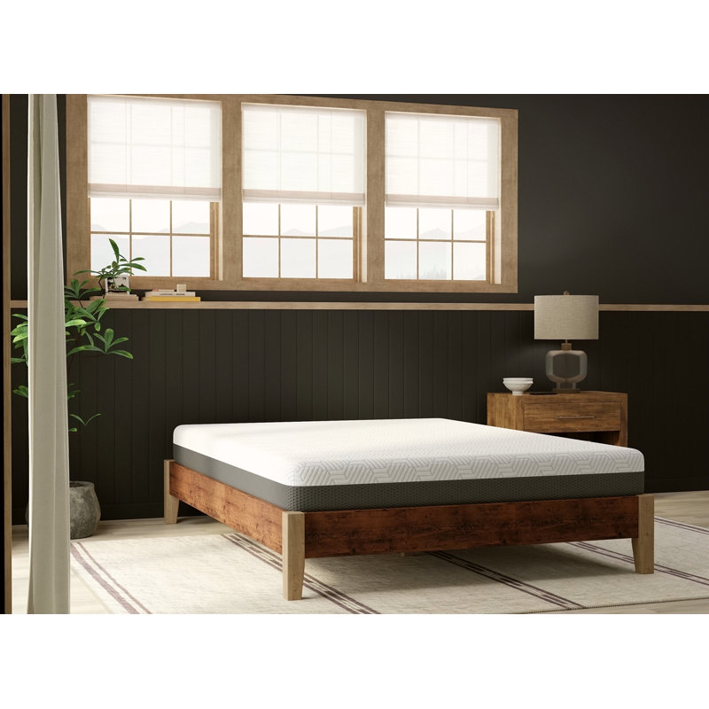 Matelas moelleux de 12 po Pur Chill avec tissu rafraîchissant à changement de phase, Lit simple