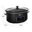 Mijoteuse programmable HomeCookin 7 pte, noir-87213345-88793418