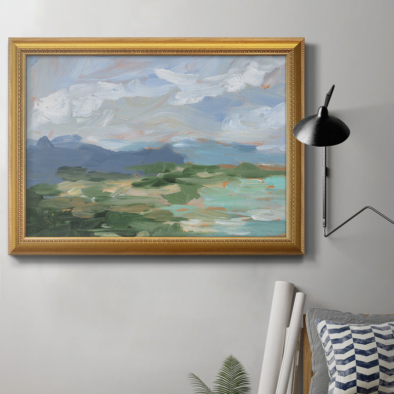 " Painter's Composition Study I " Painting Print, 24" H x 36" W