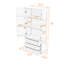 Armoire de rangement en bois de qualité supérieure avec 3 tiroirs-1397576047