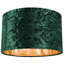 30cm Velvet Drum Lamp Shade-470159825-470159829