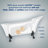 59.1'' x 27.6'' Soaking Acrylic Bathtub-66366522-76223193