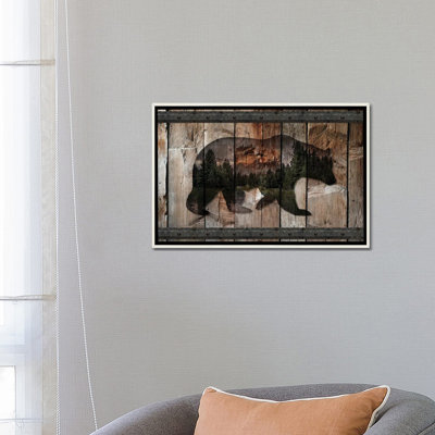 " Mountain Bear Silhouette " by Denise Brown
