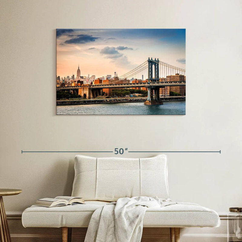 Lilie NYC Skyline At Nightfall