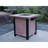 25" H Outdoor Patio Propane Gas Fire Pit Table - 50,000 BTU High-Temperature-Resistant Carving Process For Environmentally Friendly Materials With The Effect Of Rattan Weaving Grain-948235859