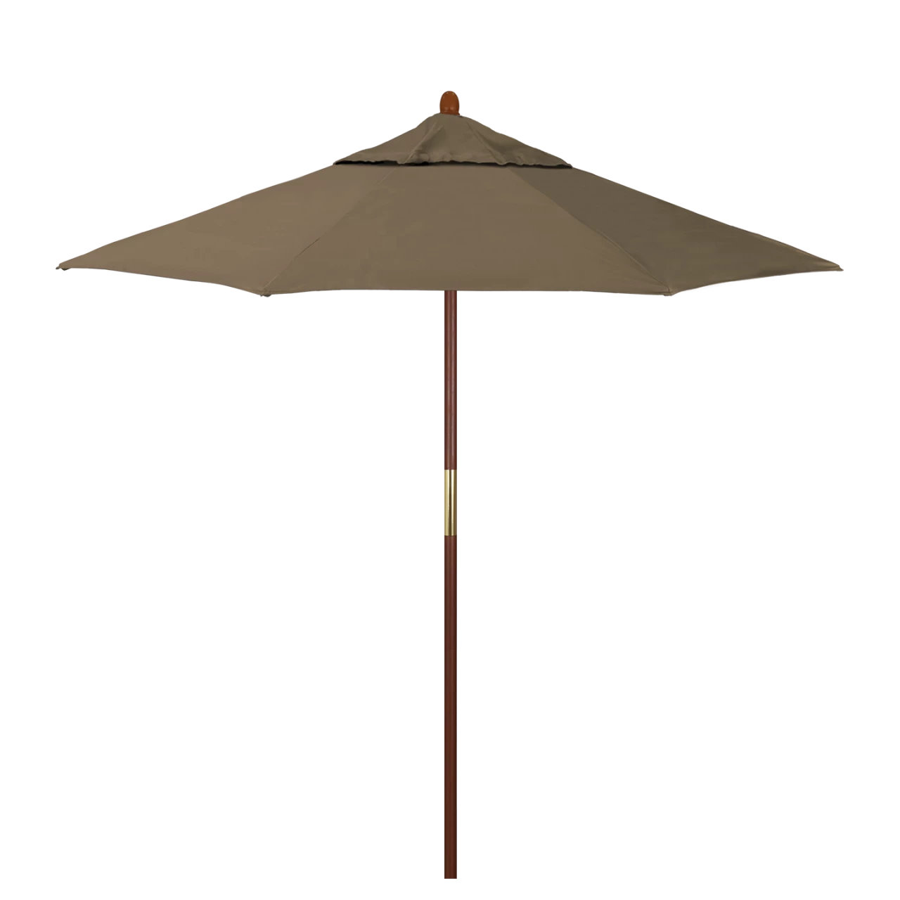 Manford 90'' Sunbrella® Outdoor Umbrella, Cocoa