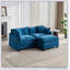 Causeuse Cloud Cloud, canapé modulaire moderne pour le salon, la chambre à coucher et un appartement, coussin de siège rembourré à double couche confortable, tissu chenille respirant-2140585763