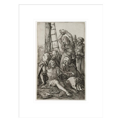 «The Lamentation» par Albrecht Dürer, impression giclée sur cadre
