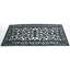 Tapis de porte extérieur en caoutchouc noir 24 po x 48 po