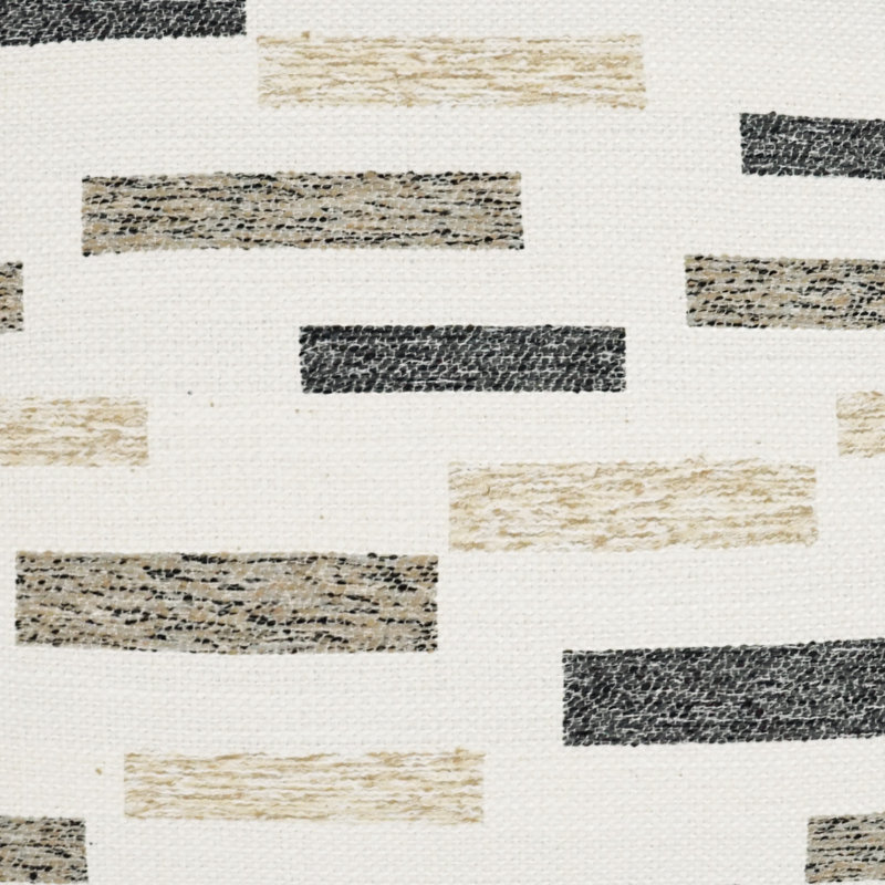 Coussin décoratif extérieur Blockweave, Naturel, Rectangle H 12 po x l 24 po