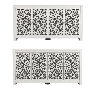 Ensemble de 2 commodes de rangement Arrastia