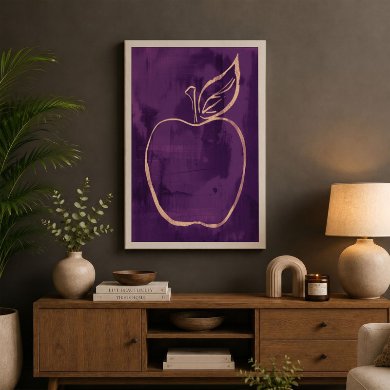 Print, 24x16 - 61.0 x 40.6 cm, Teal Border