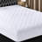 Quilted Fitted Mattress Pad King Size Elastic Fitted Mattress Topper Protector And Cover With Deep Pocket Stretches Up To Machine Washable-480370982