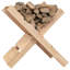 47cm W Solid Wood Log Rack-92590563