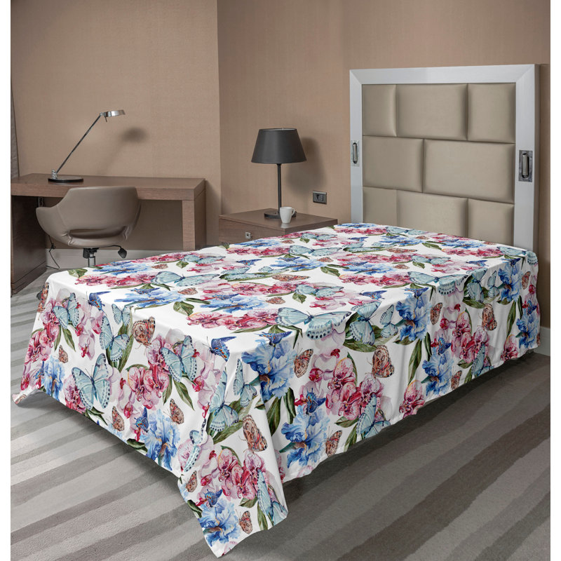 Drap plat Ambesonne, Drap plat pour lit simple TG