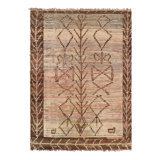 Vintage One-of-a-Kind 3'6X5'3 Hand Knotted Area Rug