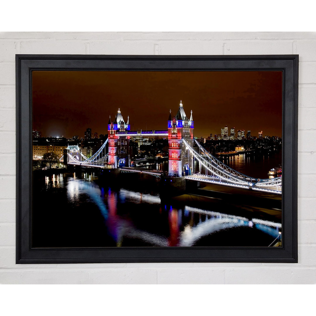 Londoner Tower Bridge Lichter