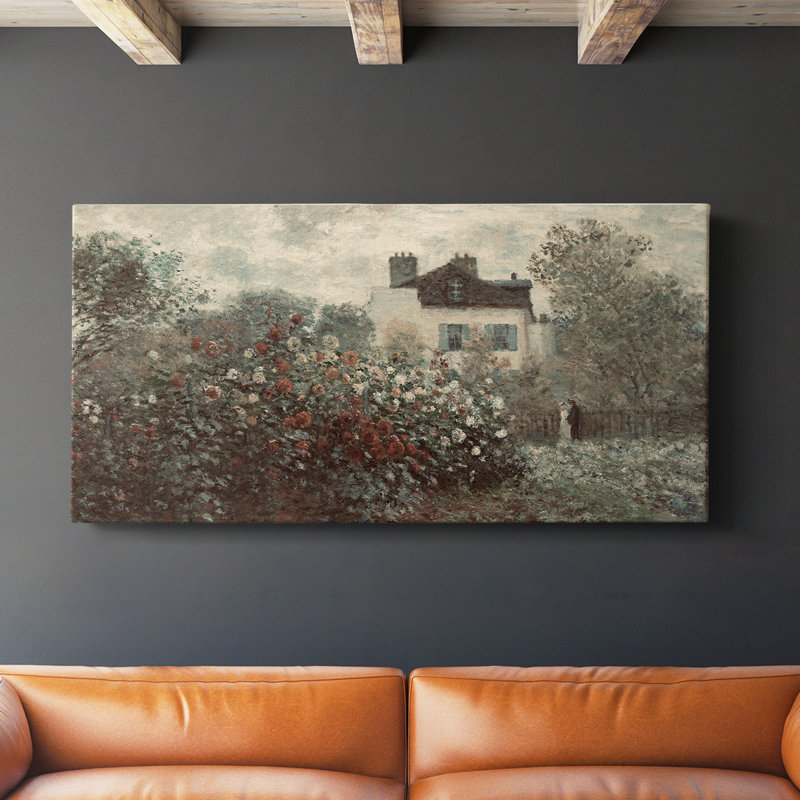 Série paysage -MXLIX- Toile tendue avec châssis - Prêt à accrocher, H 24 po x l 48 po