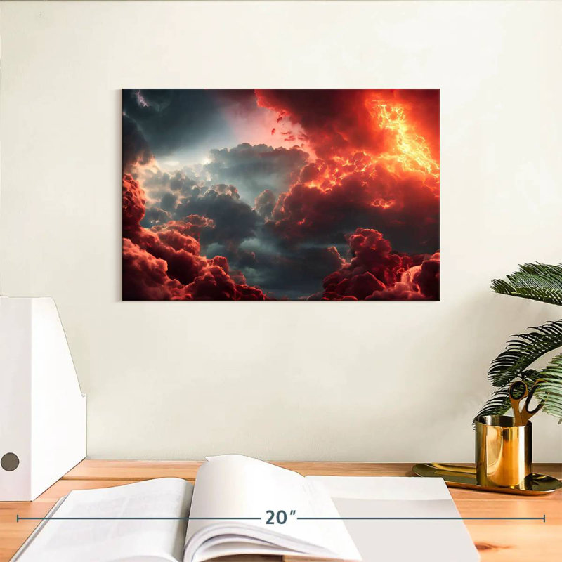 Final Battle Between Hell And Heaven VII, 8" H x 12" W