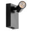 LIMA Black Directional Switched LED Spotlight