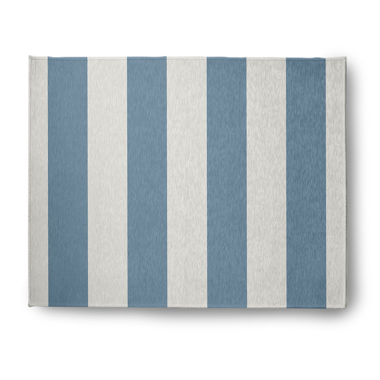 Foscoe Chenille Striped Indoor Rug