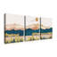 3 Piece Wrapped Canvas Print