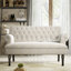 Skylah 58.27" Linen Recessed Arm Loveseat