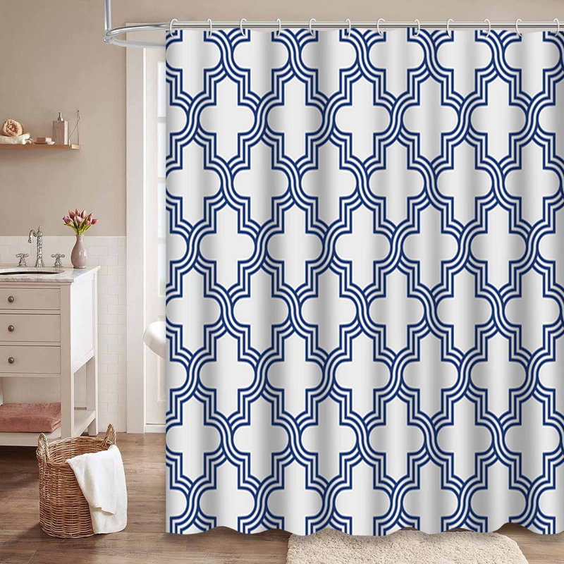 Rideau de douche Traditional, L 72 po x l 84 po