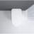 Luxury Intelligent Smart Toilet With Instant Warm Water Sprayer And Dryer