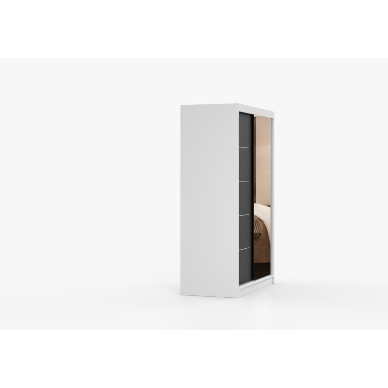 Taquisa 2 Door Laminate Wardrobe
