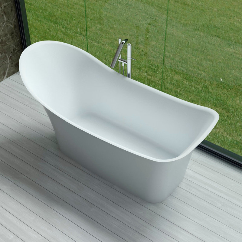 SW-163 (74 x 34), Blanc lustré