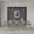 Anautica 8 - Person Eucalyptus Solid Wood Patio Dining Set Rectangular Table