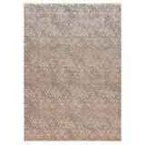 Land Sea Sky Geometric Area Rug in Beige/Brown