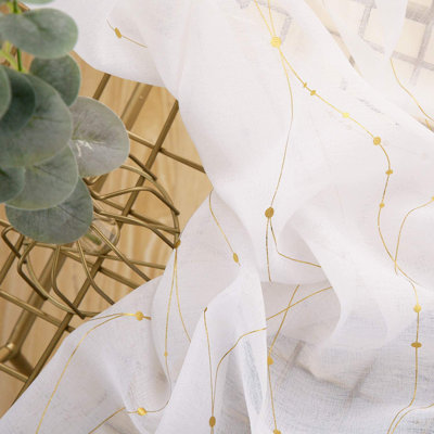 Sheer Curtain Pair
