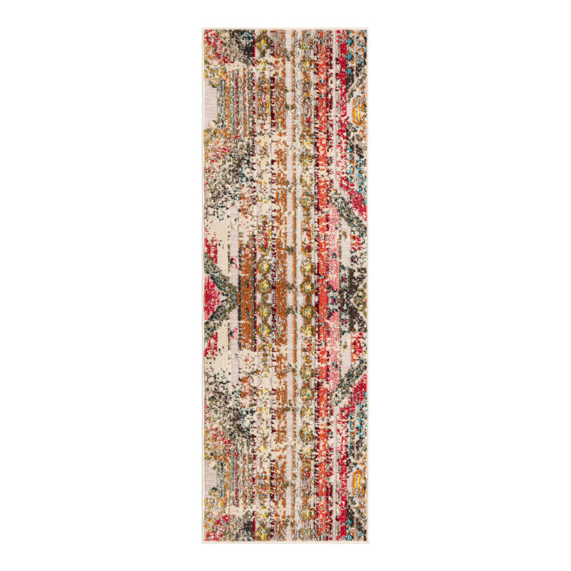 Wrought Studio Sebaa Marelda Indoor/Outdoor Area Rug, Runner 2' x 6'1"