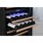 EdgeStar Four Zone 46.88'' Freestanding 202 Bottle Wine Refrigerator with Reversible Door