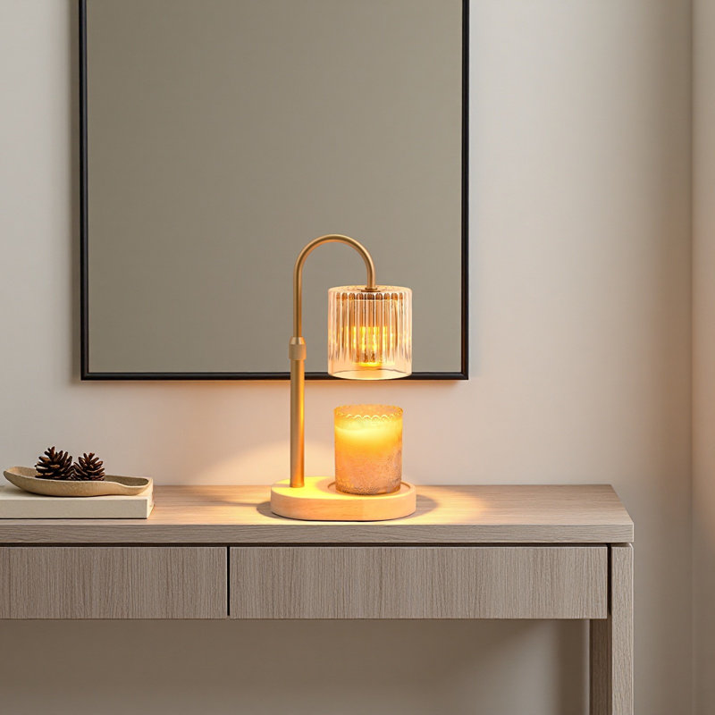 Candle Warmer Lamp With Timer Adjustable Height